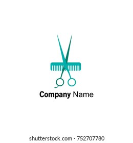 barbershop logo salon vector
