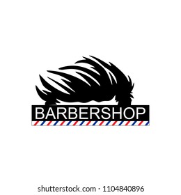 barbershop logo template