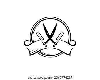 Barbershop Logo Vector design barbershop