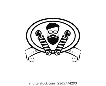 Barbershop Logo Vector design barbershop
