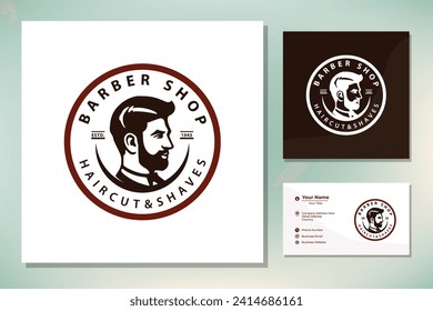 Barbershop Logo Vector design barbershop