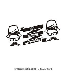 barbershop logos vector illustration