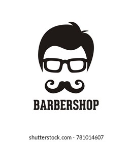 barbershop logos vector illustration
