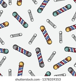 Barbershop pole background