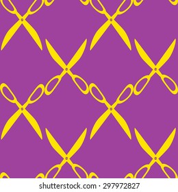 Barbershop seamless pattern