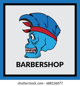 barbershop vector illustration