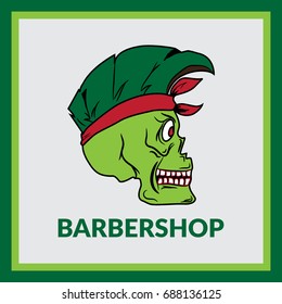 barbershop vector illustration