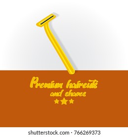 barbershop vector illustration
