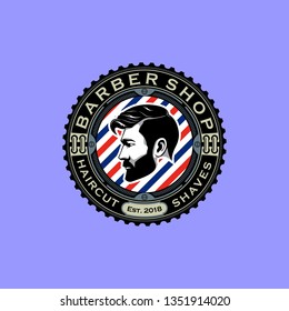 Barbershop Vector Logo Template