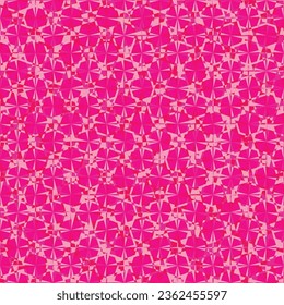 Barbie core style seamless pattern. Print for girls. Bright colourful vector illustrations. Eps 10. 