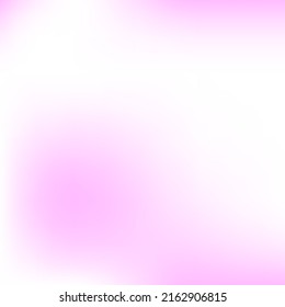 Barbie Minimal Liquid Smooth Trendy Blurry Background. Vibrant Digital Pink Empty Gradient Mesh. Soft White Light Bright Blurred Texture. Watercolor Vector Fashion Pastel Color Gradient Backdrop.