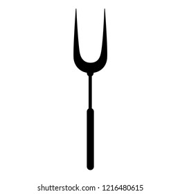 barbrcue tool, illustration vector icon kitchen tool silhouette icon, 