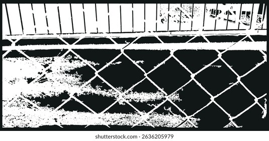 Barbwire isolated silhouette, Fence wire mesh barbed wire , barbed wire fence on the border