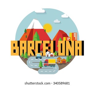 Barcelona city is a beautiful destination to visit for tourism.