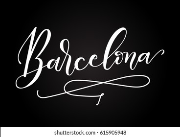 Barcelona Hand Lettering