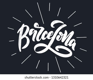 barcelona logo images stock