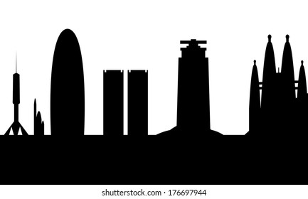 Barcelona Skyline