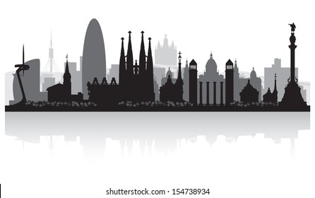 Barcelona Skyline Images Stock Photos Vectors Shutterstock