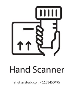 
A barcode along with barcode reading machine gripping concept of barcode machine 
