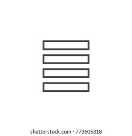 barcode button vector icon