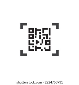 Strichcode-Check-Icon Vektorgrafik-Template-Design