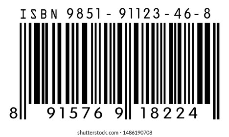 Barcode code bar vector illustration. Symbolic barcode icon.