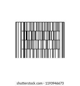 Barcode or Code Data, Information, Price and Identification Product. Vector illustration of Sticker