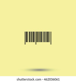 Barcode flat icon.