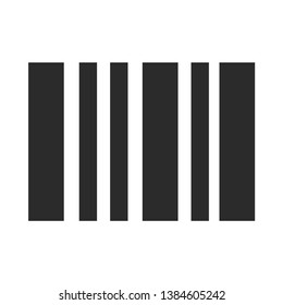 barcode flat icon.You can be used barcode icon for several purposes like: websites, UI, UX, print templates, presentation templates, promotional materials, web and mobile phone apps