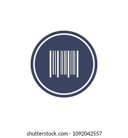 Barcode - graphic icon. Logo. Vector illustration.