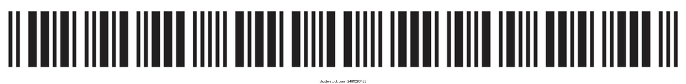 Barcode icon. Bar code can use for web and mobile app. Vector illustration. isolated on white background.Business concept barcode pictogram.
