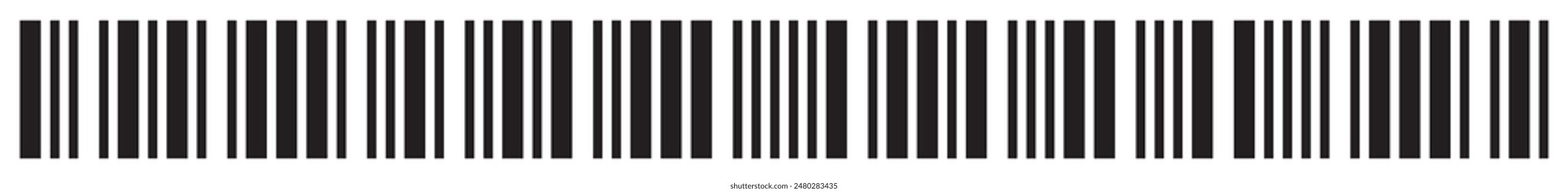 Barcode icon. Bar code can use for web and mobile app. Vector illustration. isolated on white background.Business concept barcode pictogram.
