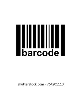 Barcode icon , black sign design