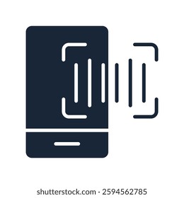 barcode icon collection .design style with background