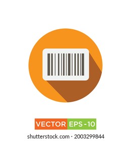 Barcode Icon design vector for web and print