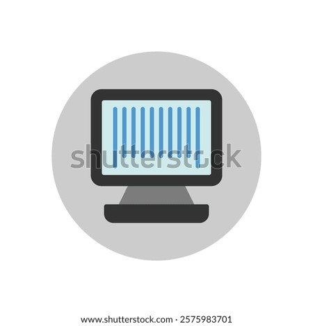 barcode icon eps vector file