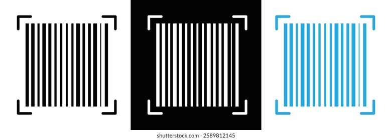 Barcode icon. flat style bar code vector on white background. vector illustration. bar code scan label for product price tag, Barcode vector icon with numbers. Easily editable in eps 10.