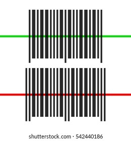 Barcode icon. Graphic template. Vector Illustration