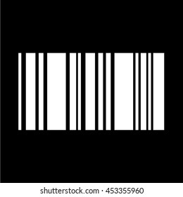 Barcode icon illustration design