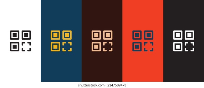 Barcode icon illustration isolated vector sign symbol