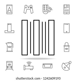 barcode icon. internet things icons universal set for web and mobile