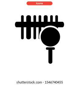 barcode icon isolated sign symbol vector illustration - high quality black style vector icons
