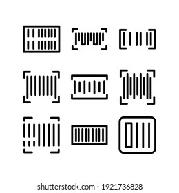 barcode icon or logo isolated sign symbol vector illustration - Collection of high quality black style vector icons
