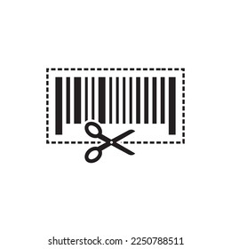 barcode icon , sale icon vector