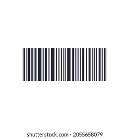 Barcode icon. Scan label. Product information. Vector illustration isolated.