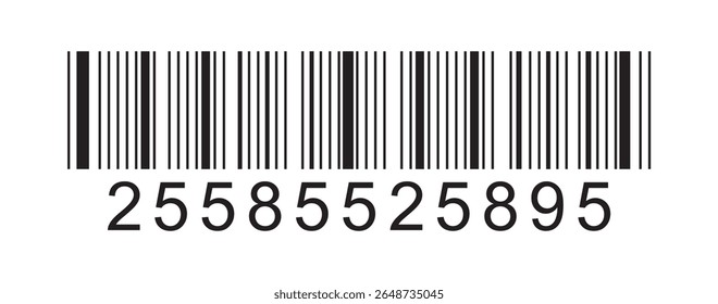 barcode icon for selling, Product code. Barcode icon vector set. Barcode icon isolated on white background. Barcode product distribution icon. Universal code for scanning product or item. 