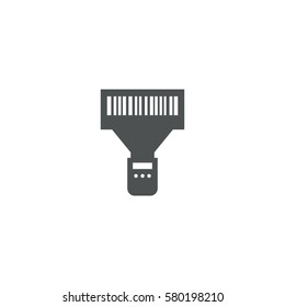 barcode icon. sign design