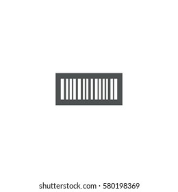 barcode icon. sign design