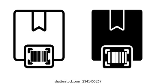 Barcode icon. sign for mobile concept and web design. vector illustration