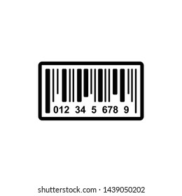 Barcode icon symbol vector illustration